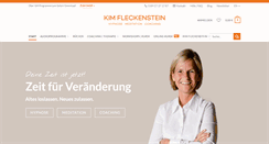 Desktop Screenshot of kimfleckenstein.com